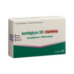 KOMBIGLYZE XR 5MG/1000MG 28TAB
