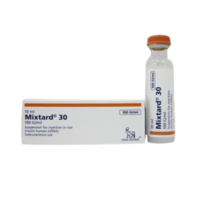 MIXTARD 30 HM 100IU/ML