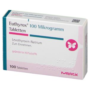 EUTHYROX 100 MCG TABLETS 100'S