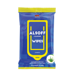 ALSOFF WIPES 10 SHEETS