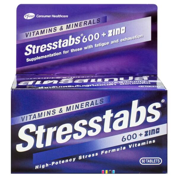 STRESSTABS+ZINC 60'S.